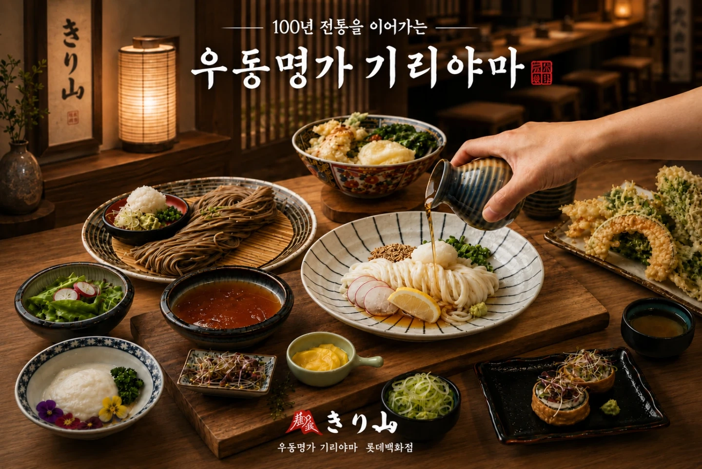 우동명가기리야마 롯데백화점 잠실점 <메뉴세팅> 구인