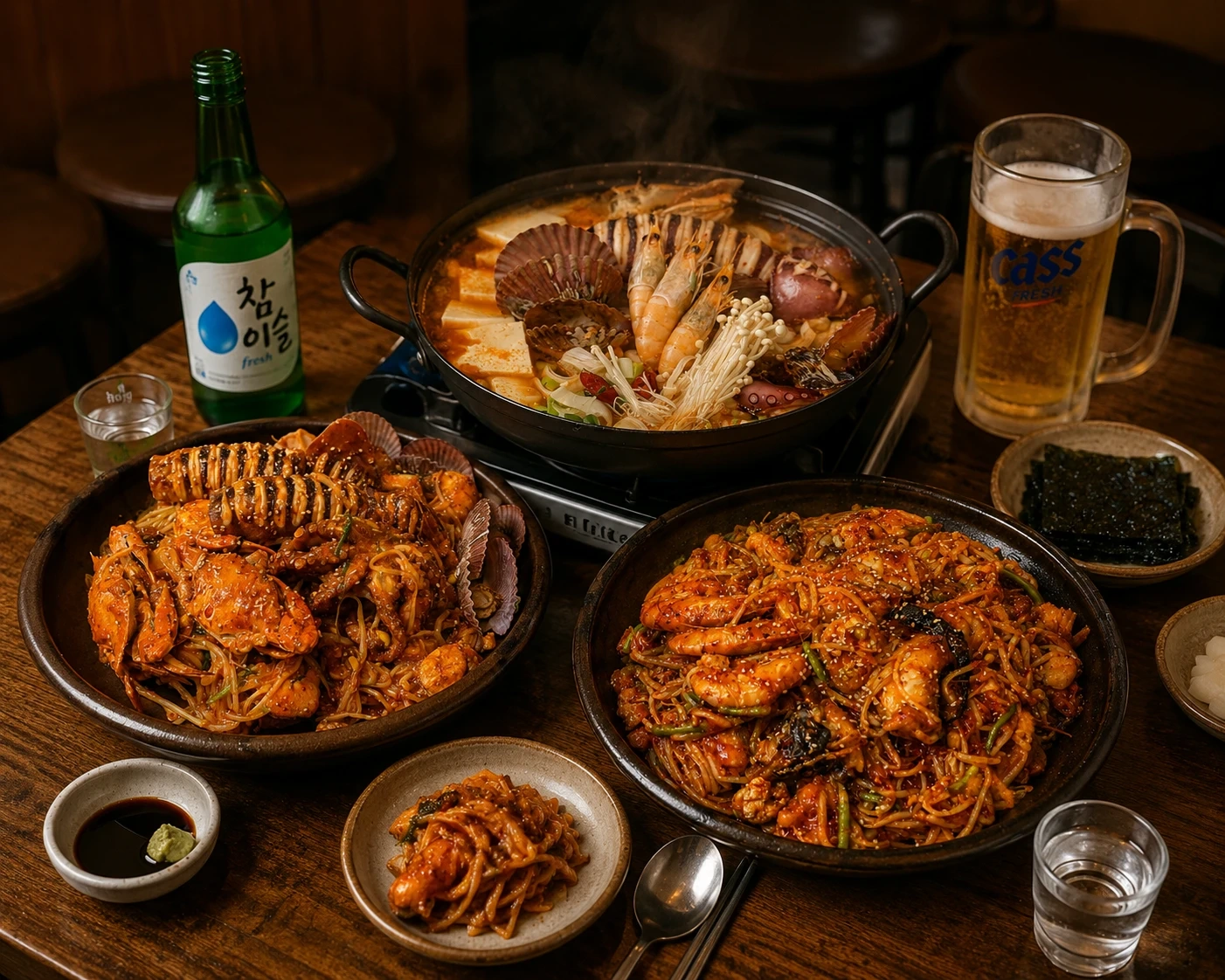 주방보조구함(1명) 330만 홀 주방저녁 각 1명
