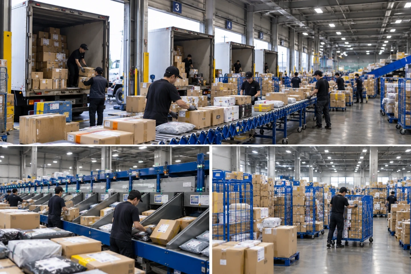 Logistics work 130,000 per