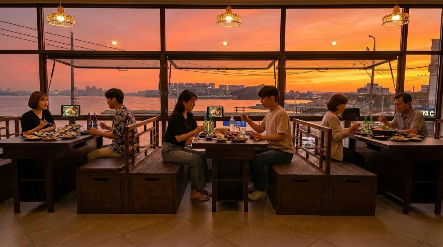 오이도 조개루 에서 홀 직원 및 파트타이머 모집합니다