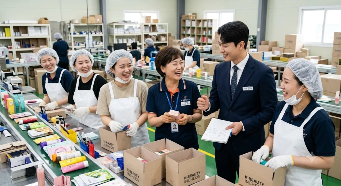 당일지급 좌식 포장 라인x
