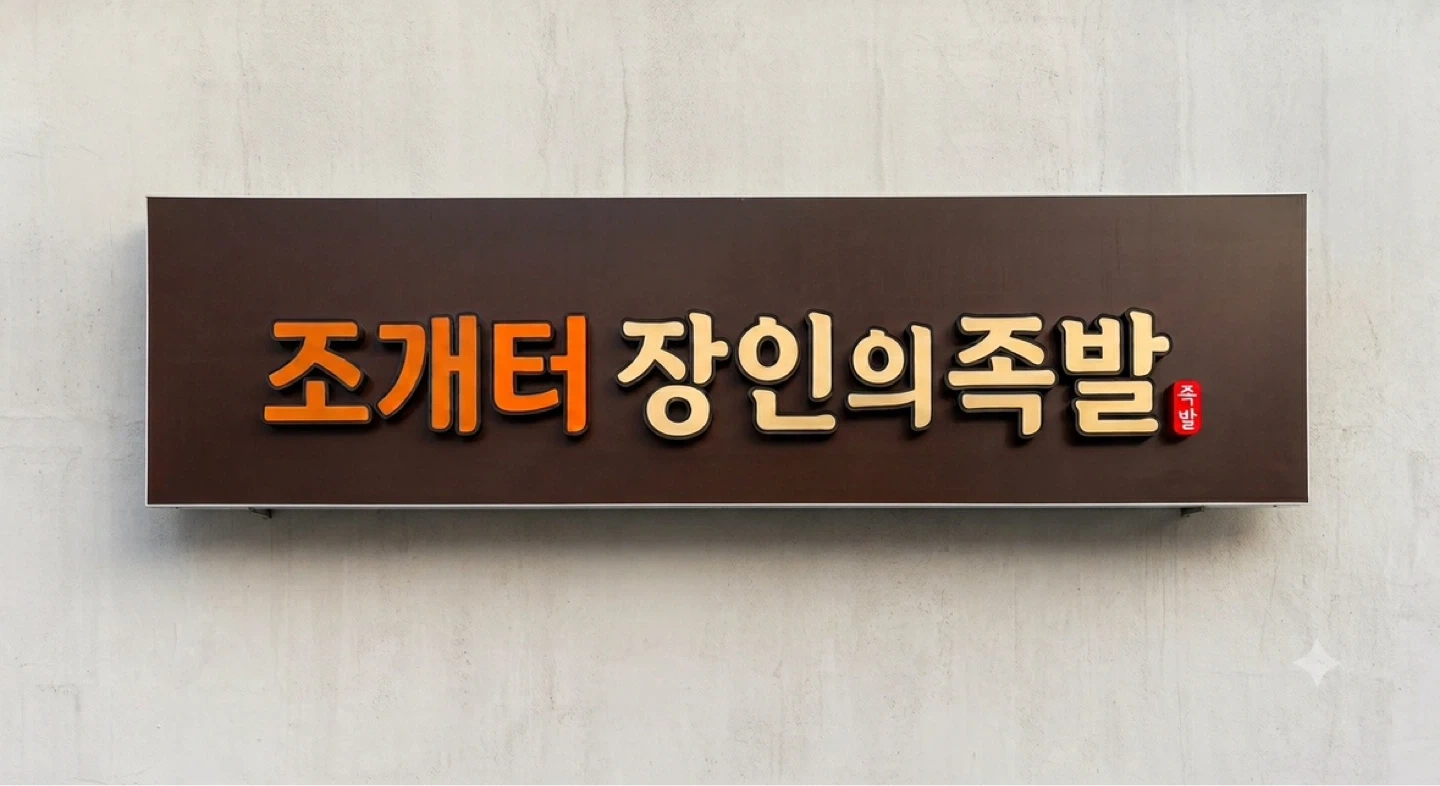 합정동(조개터)장인족발 홀매니저 구합니다!