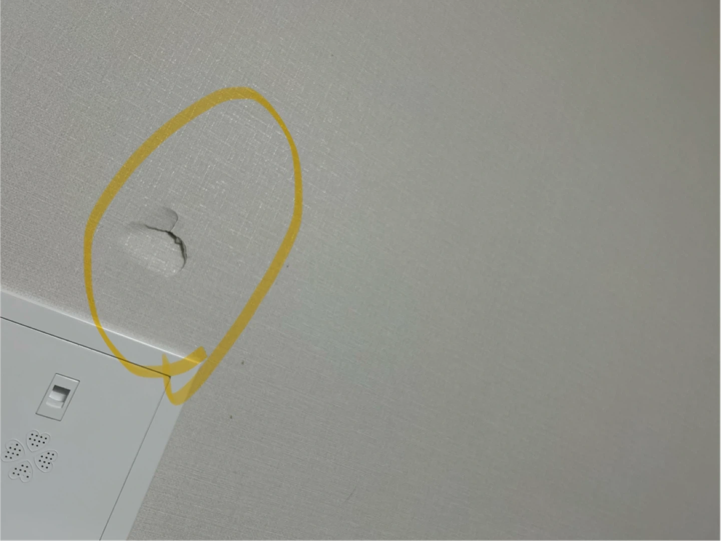 가벽 구멍 수리 가능하신분 구합니다