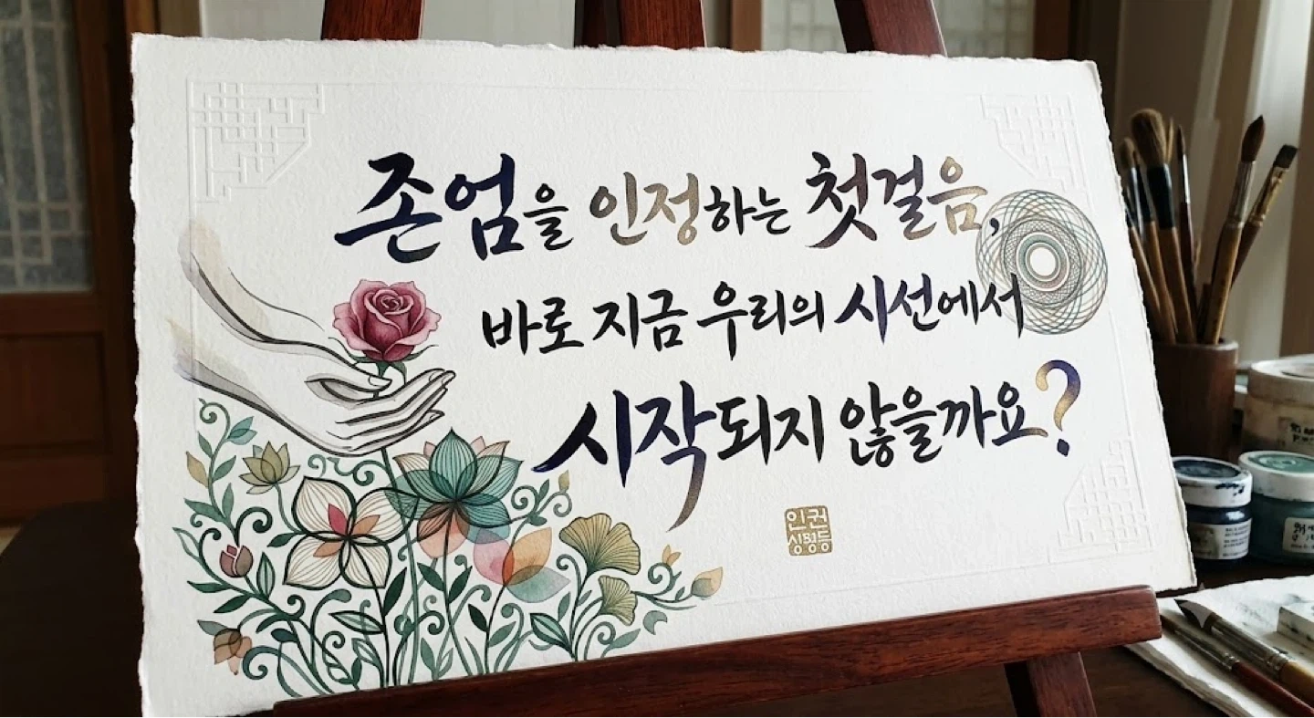 캘리그라피 그려주실 분 구해요 학력 무관
