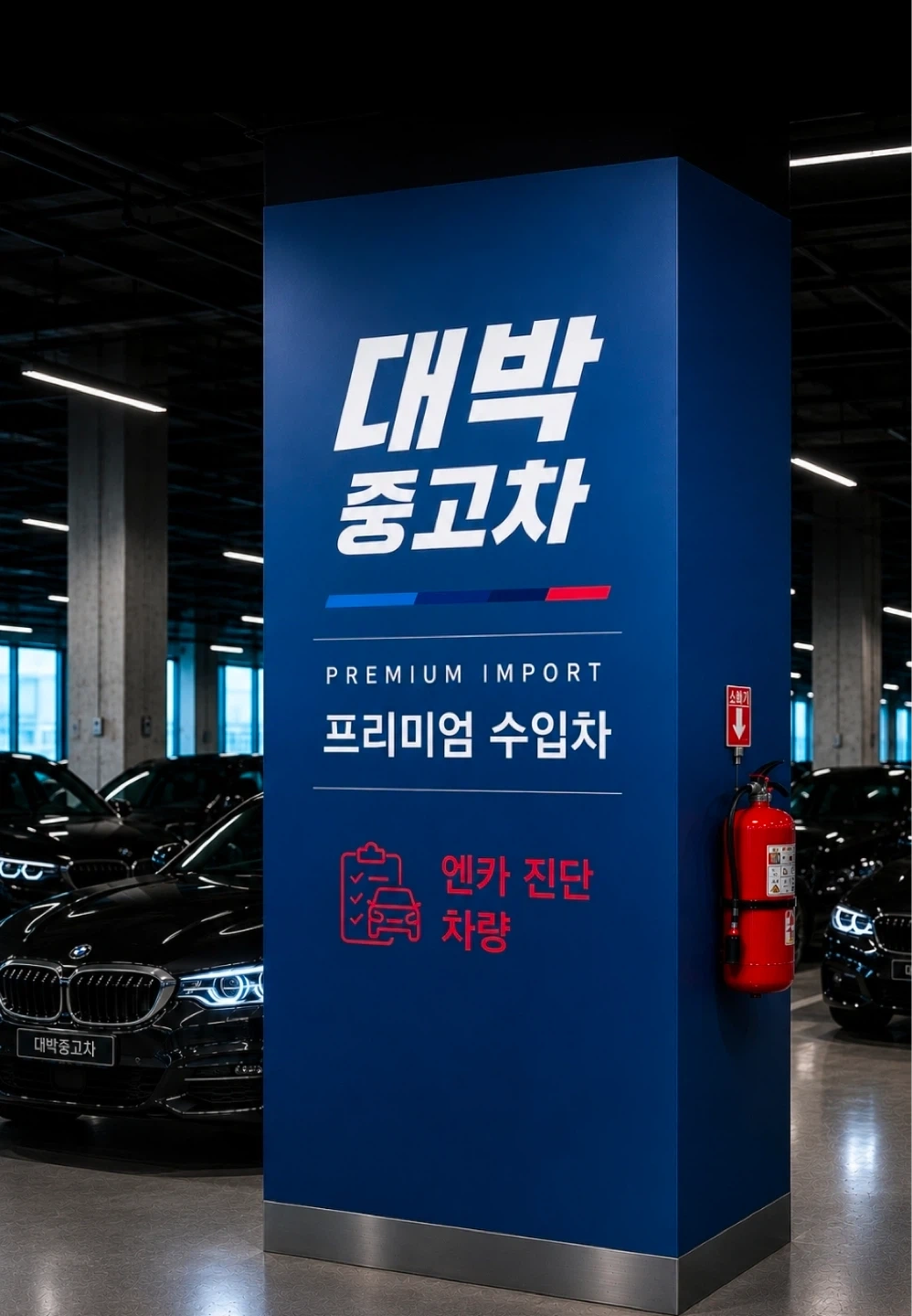 대박중고차 경리부 모집