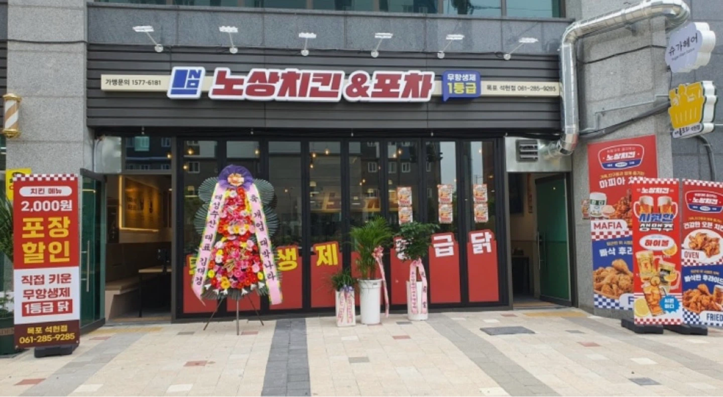 노상치킨 목포석현점 주방직원