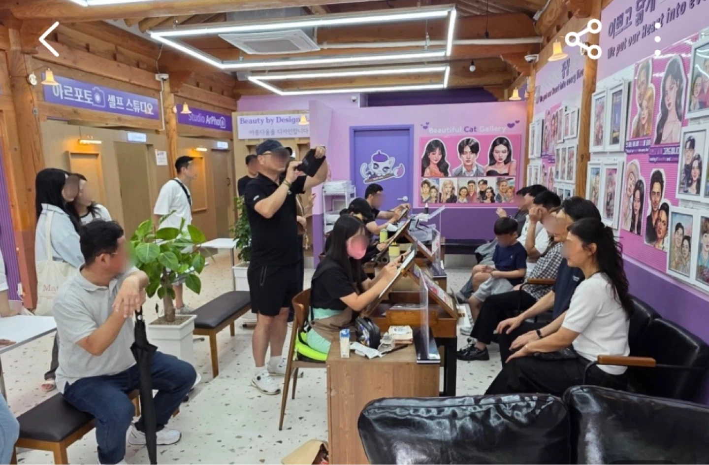 인물화/캐리커쳐 작가 모집(무료교육가능/근무날짜 협의)