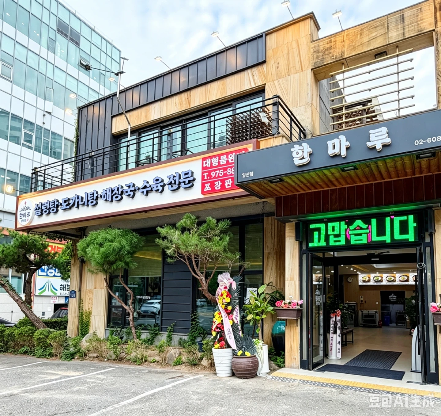 설렁탕집 주방보조/설거지
