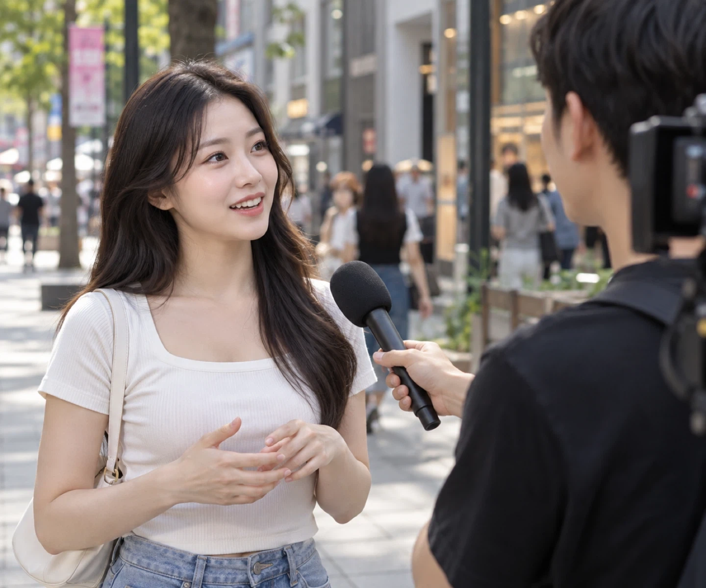 릴스 인터뷰 촬영 배우모집