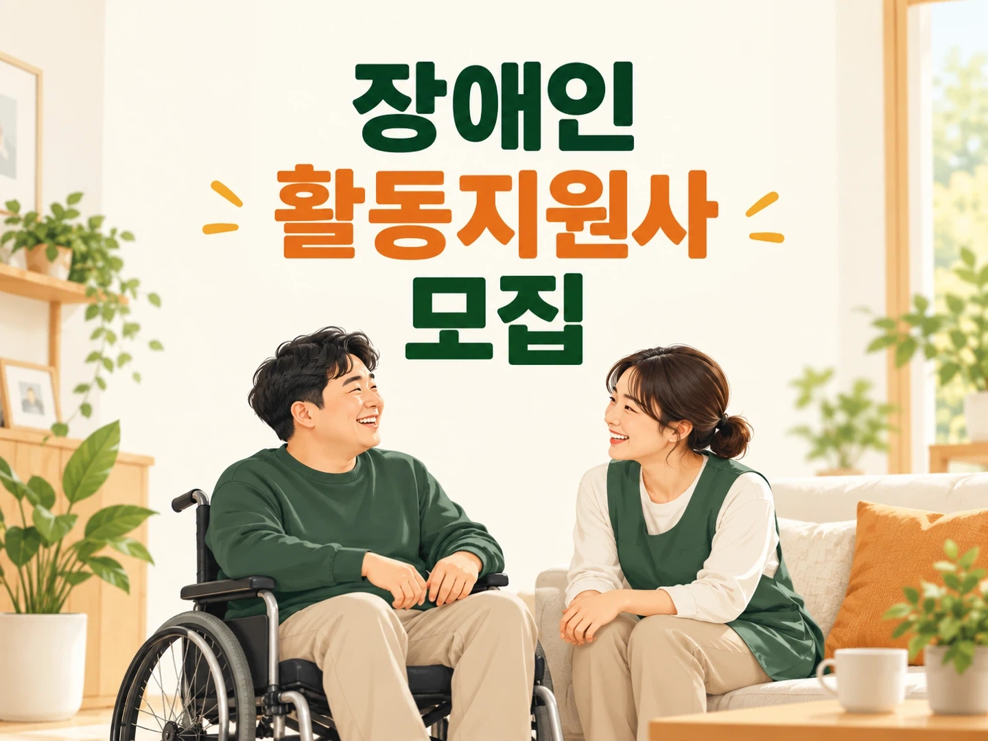 주말(토,일) 장애인활동지원사님 구합니다.