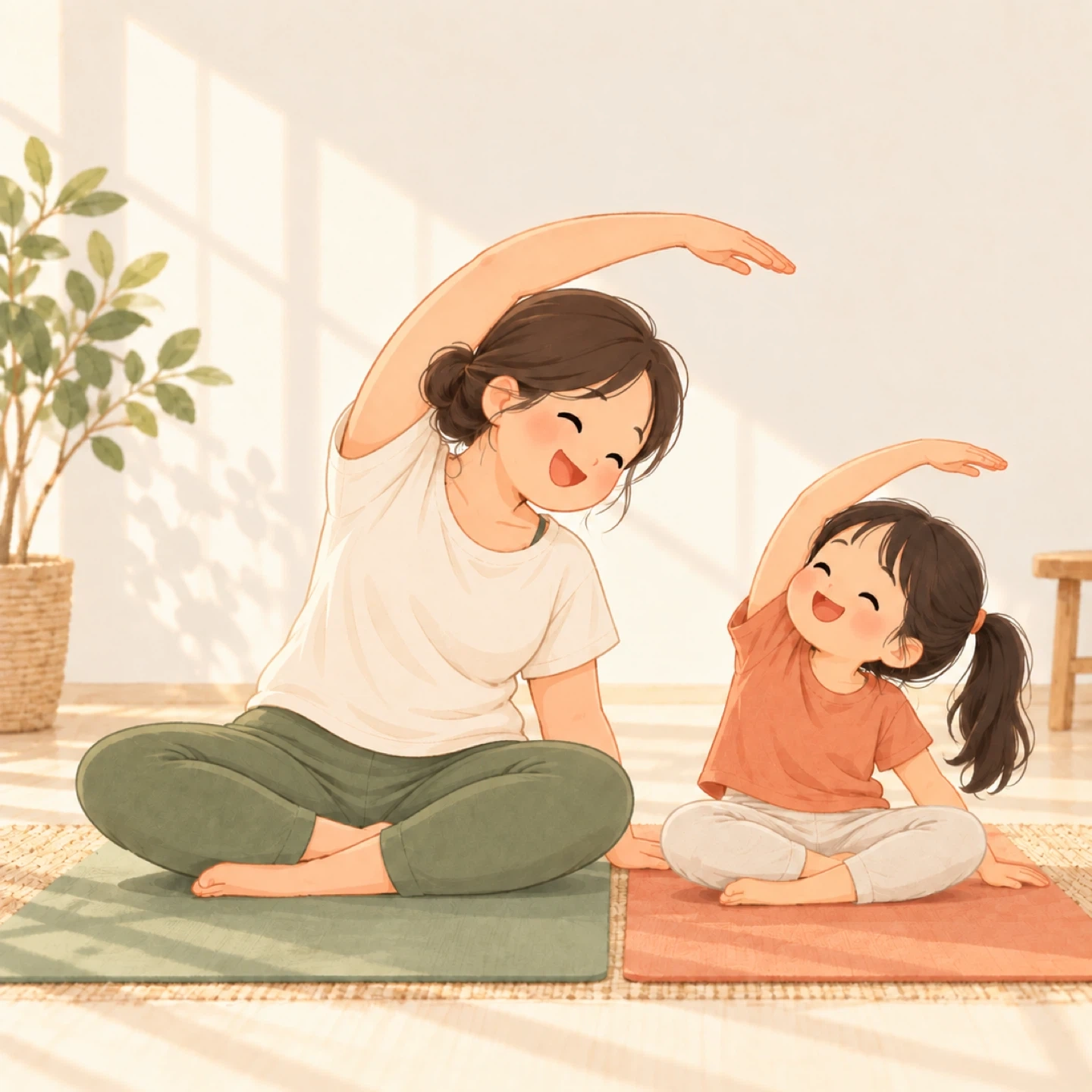 6살 딸과 함께 요가를 배울 수 있는 선생님 찾습니다