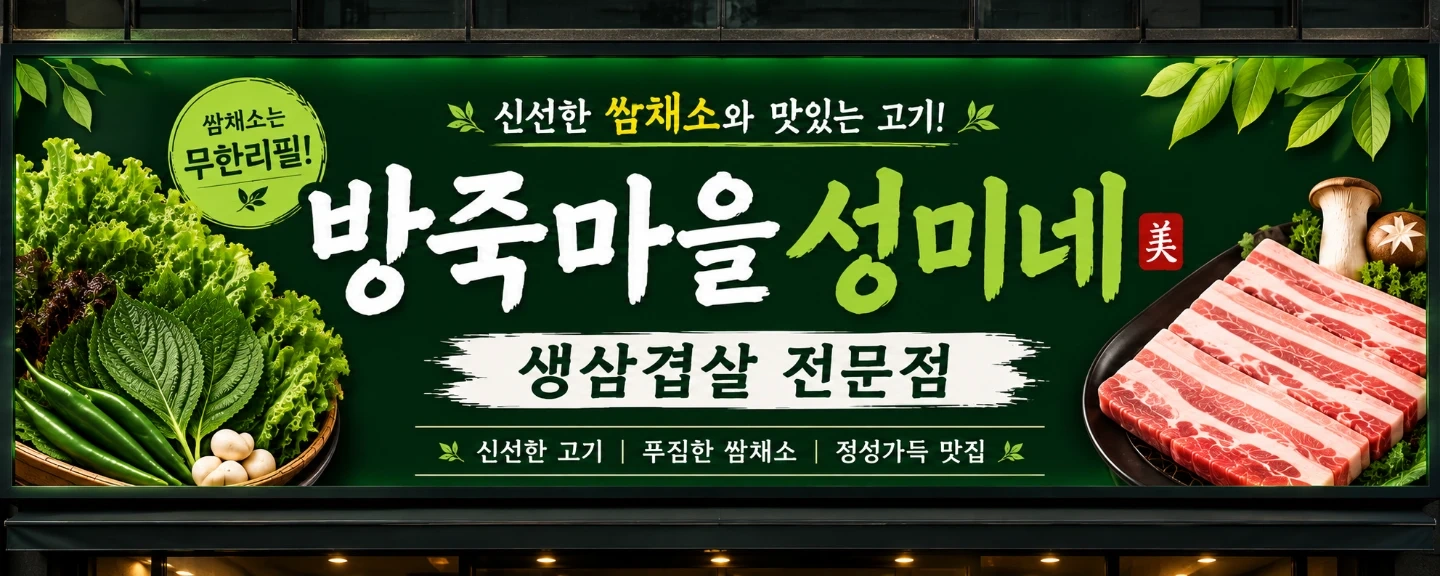 주방보조 아침 .저녁