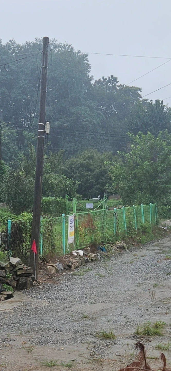 펜스 철거 업무