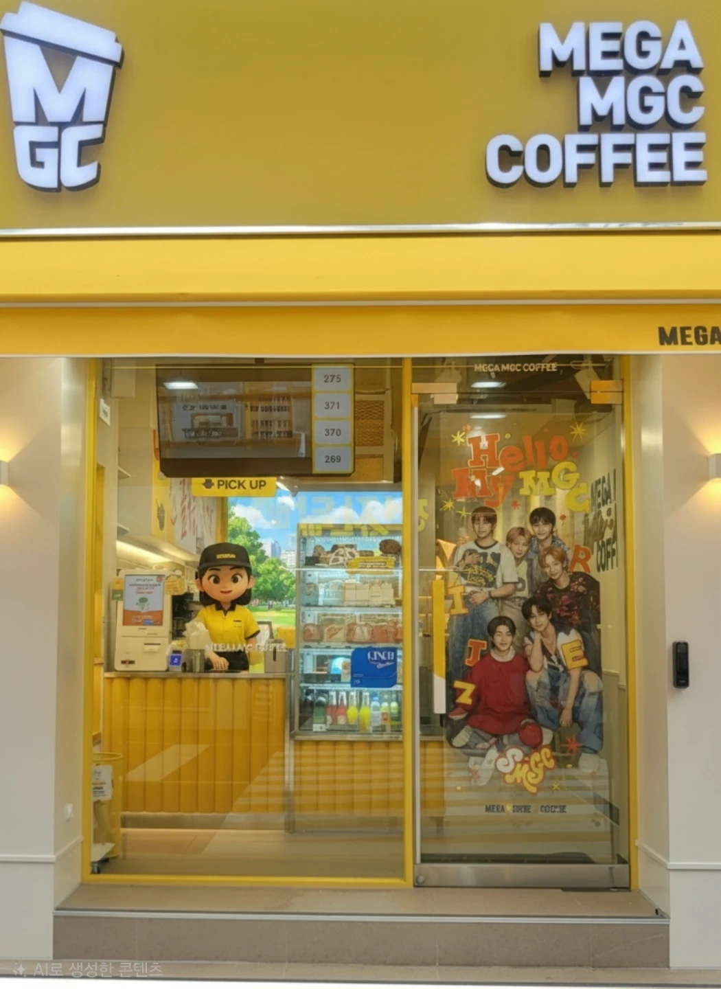 메가커피 서울논현초점 주말 마감 모집