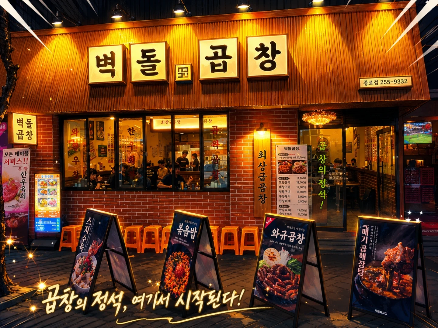 홀 정직원 구인<벽돌곱창>
