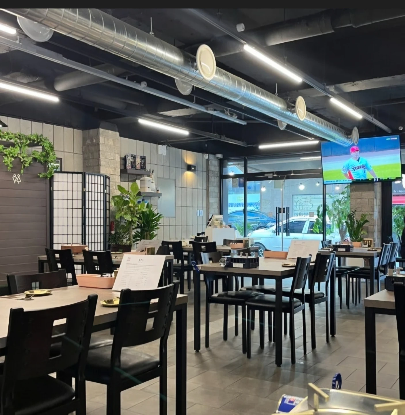 고기집 주방 주간 ,새벽