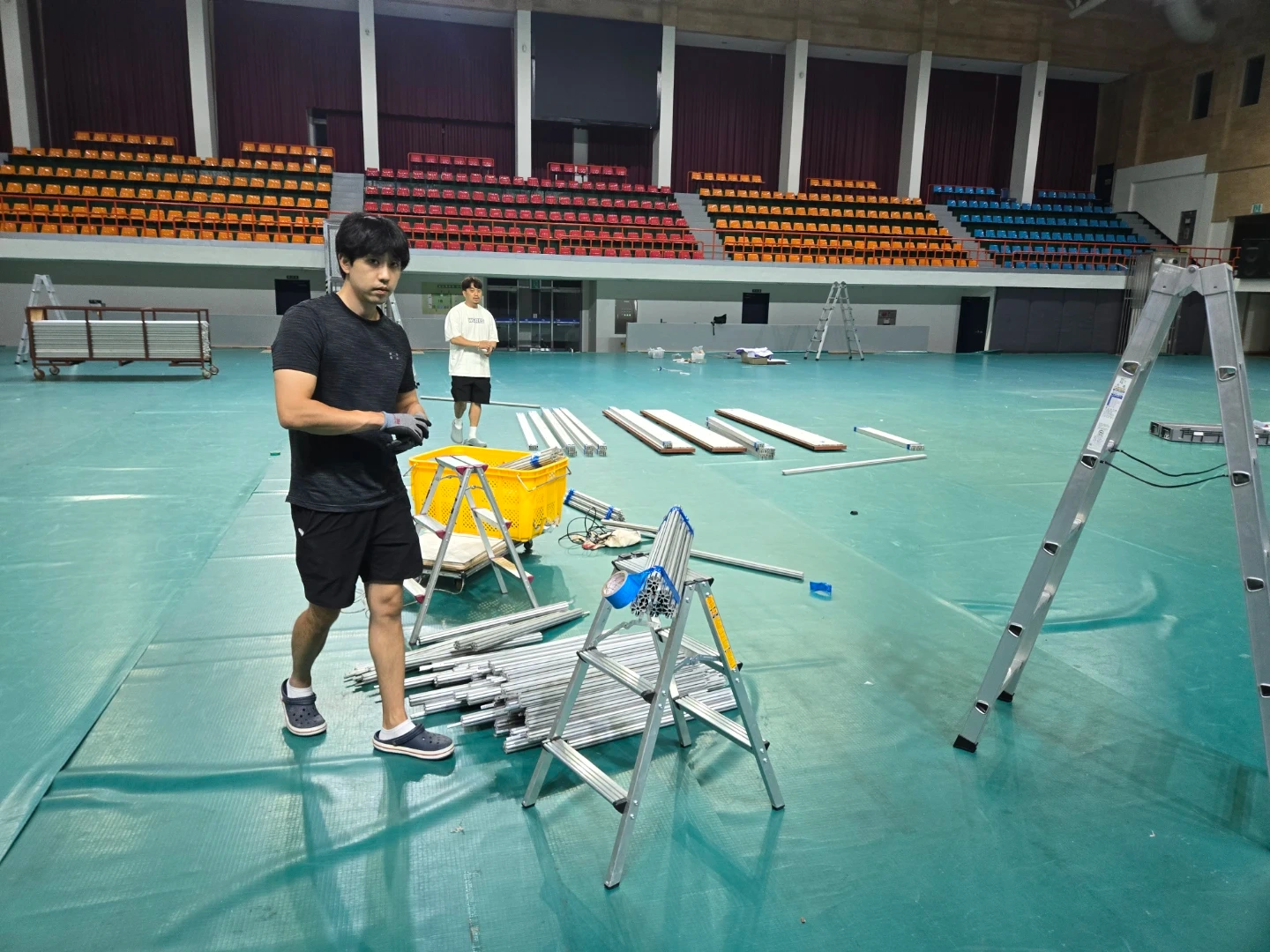 9월18일 19일 부스설치및 철거 알바