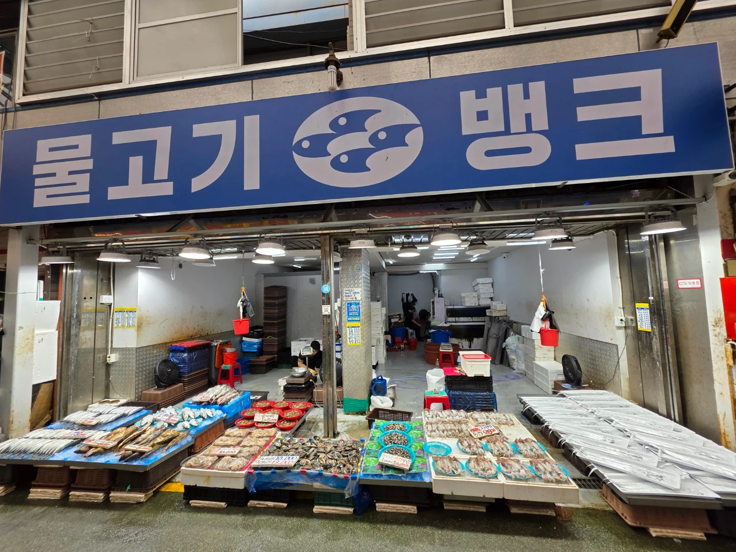 생선가게 번호찍기알바
