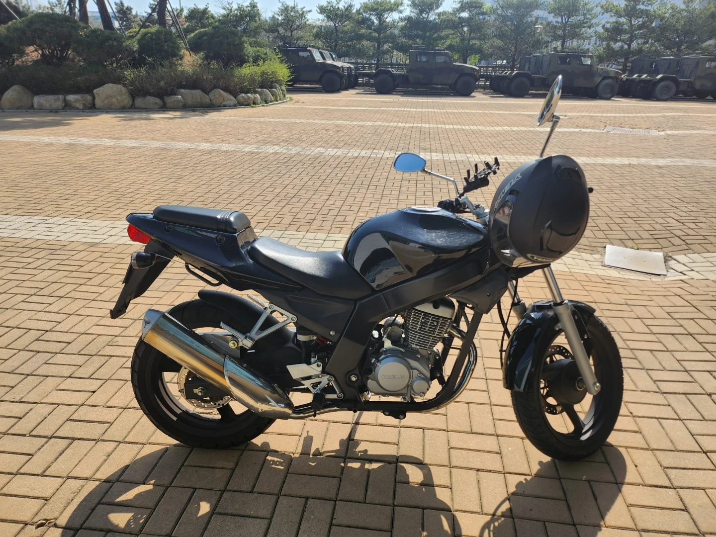 로드윈 오토바이 배터리교체 및 세차