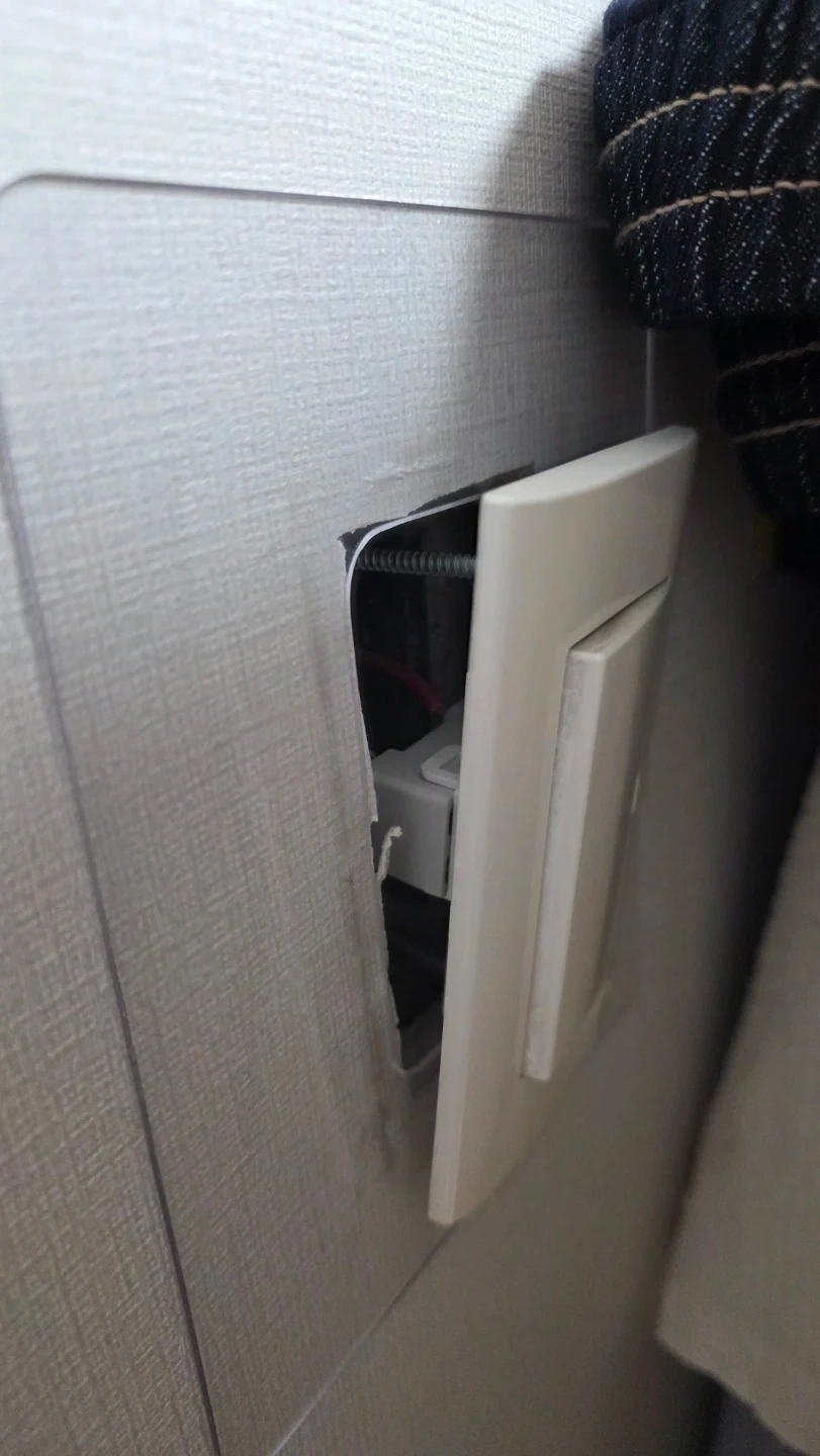 전등 스위치 수리 도와주실 분