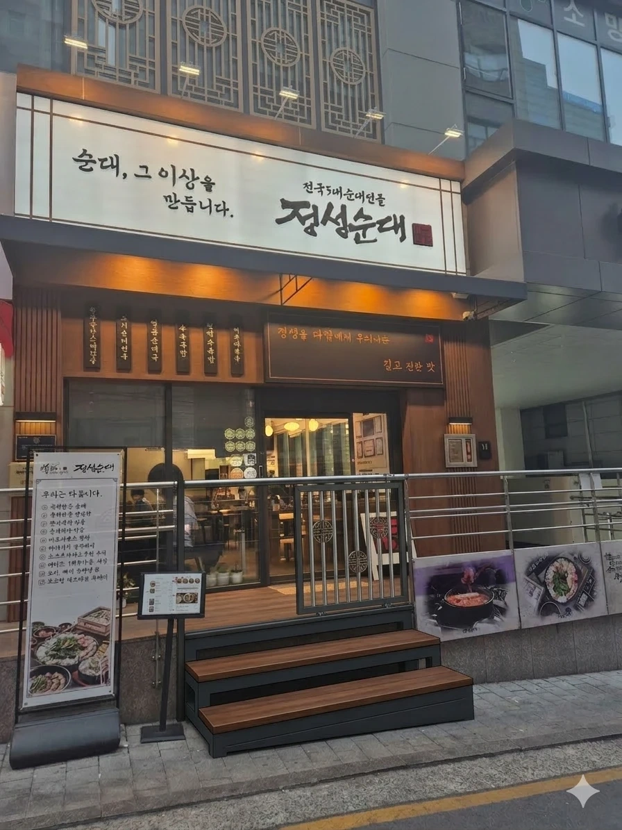 정성순대 양재역점 홀 정직원/단기 알바 모집