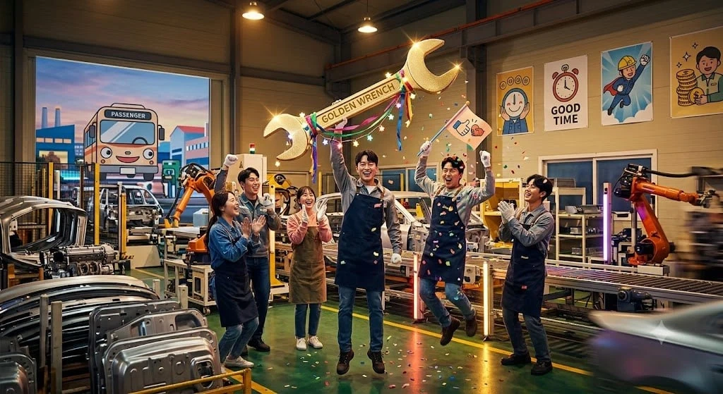 자동차 부품 생산 회사 신입사원 모집합니다 ! !
