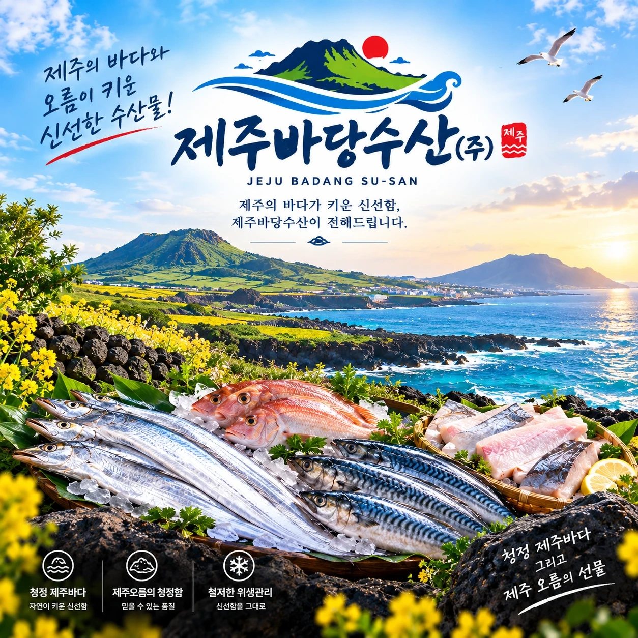 수산물 가공.유통판매 법인 온라인 및 쇼핑몰 구축