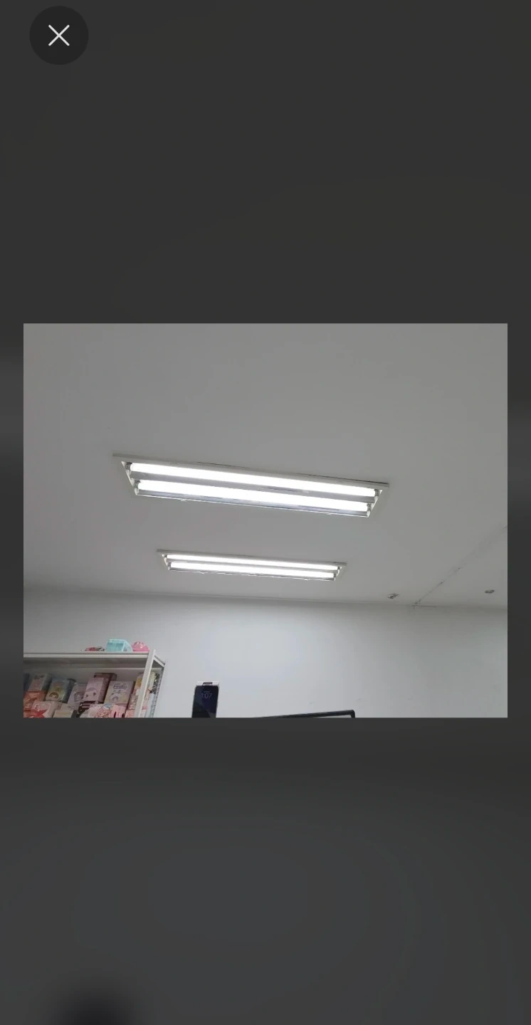 옛날 건물 LED로 전등교체