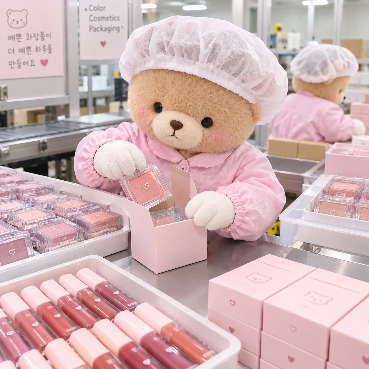 석남역인근/색조화장품 포장/단기~장기근무/익일지급