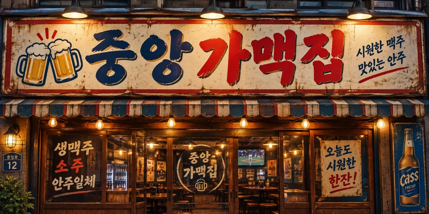 가맥집 홀서빙구합니다