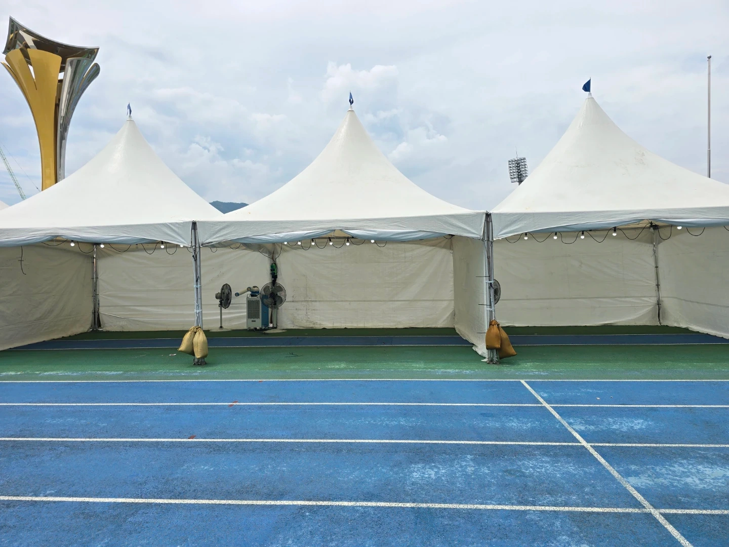 9월17일 경국대학교 천막설치알바모집