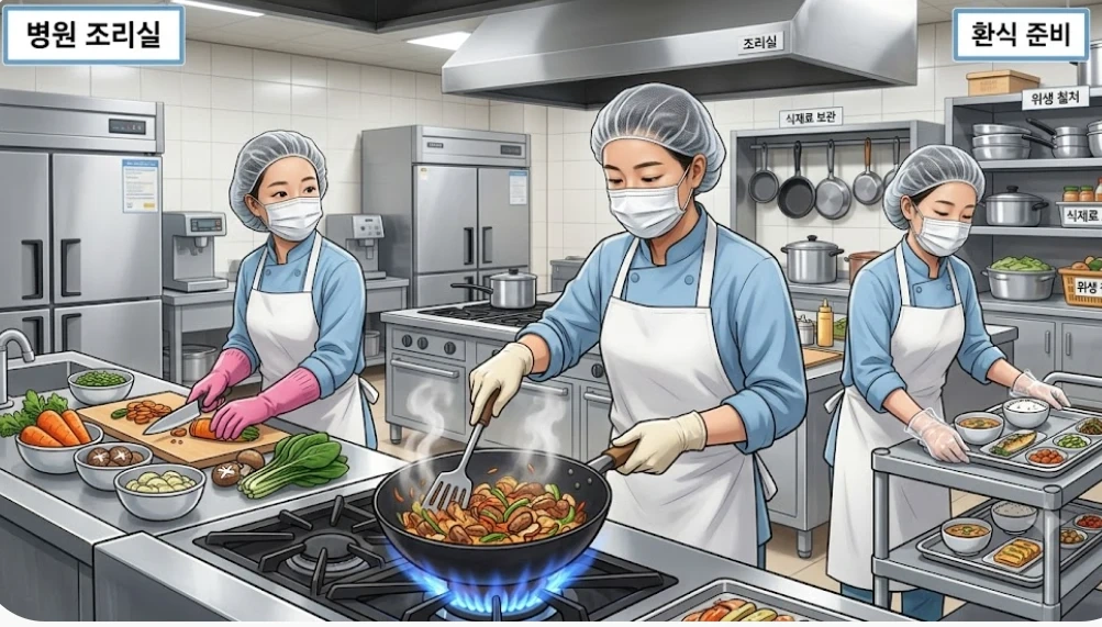 예천경희요양병원 조리사 및 조리원 채용합니다