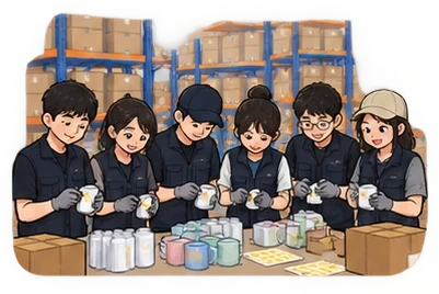 당일지급/수입생활용품 라벨,포장작업/필요할때 근무가능