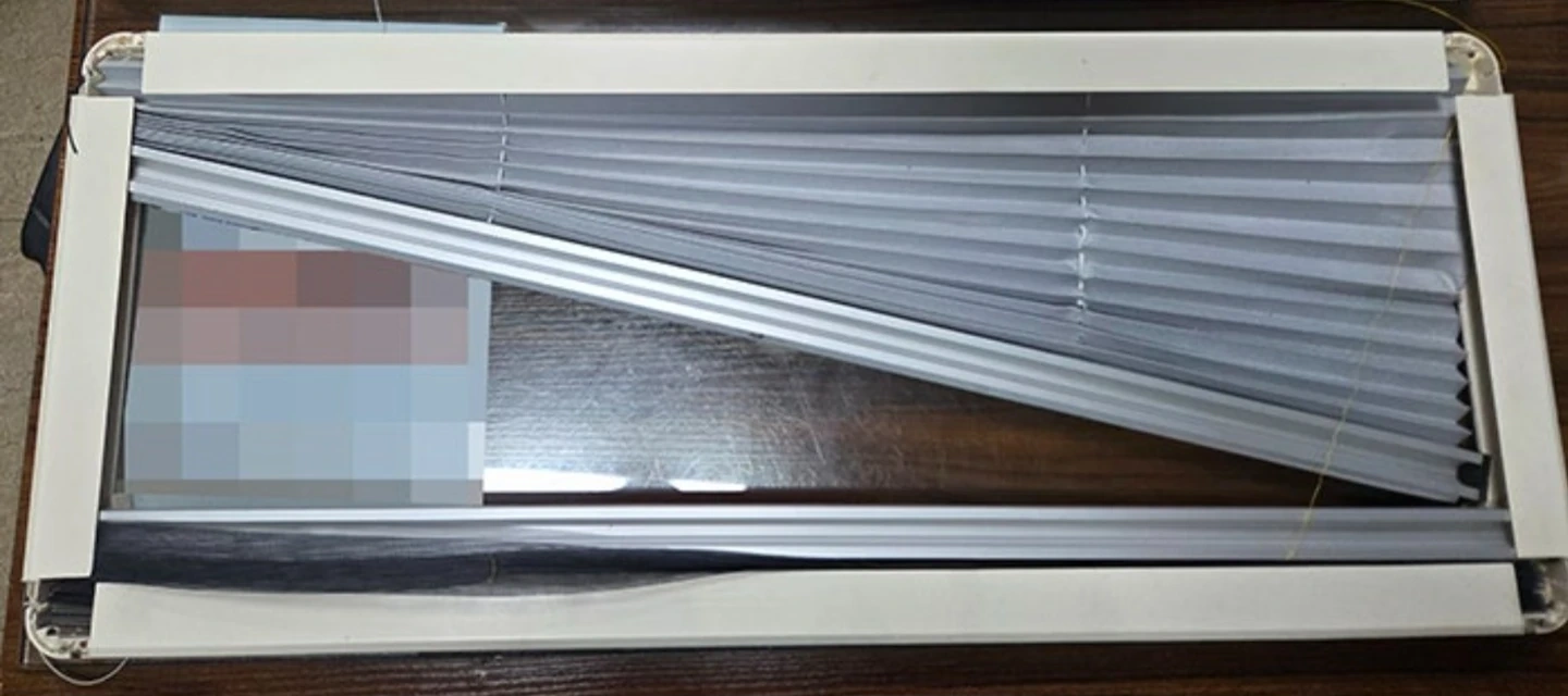 카라반 블라인드 실이 끈어졋어요 수리가능하신분
