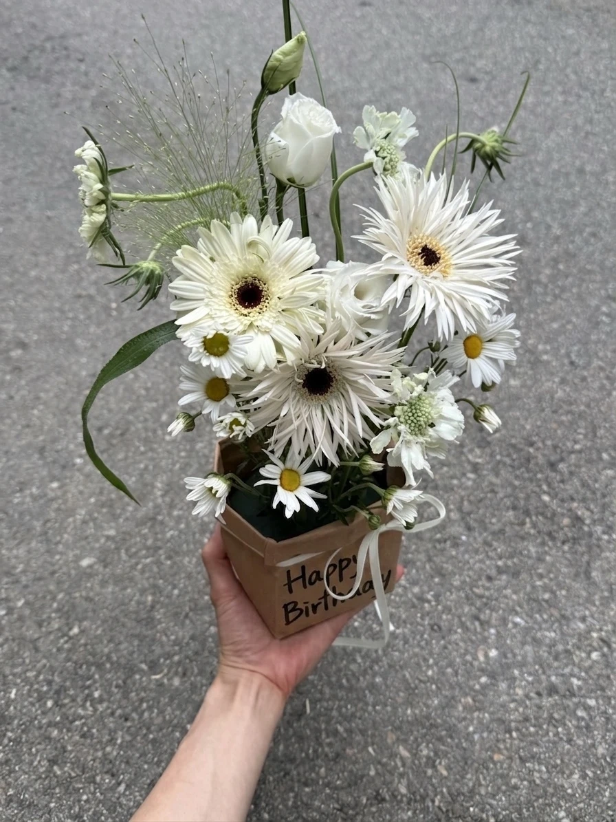 꽃집 꽃다발제작