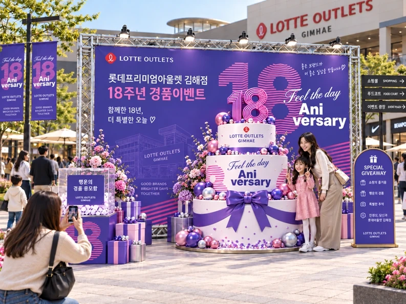 롯데프리미엄아울렛 김해점 행사 진행 스텝 모집