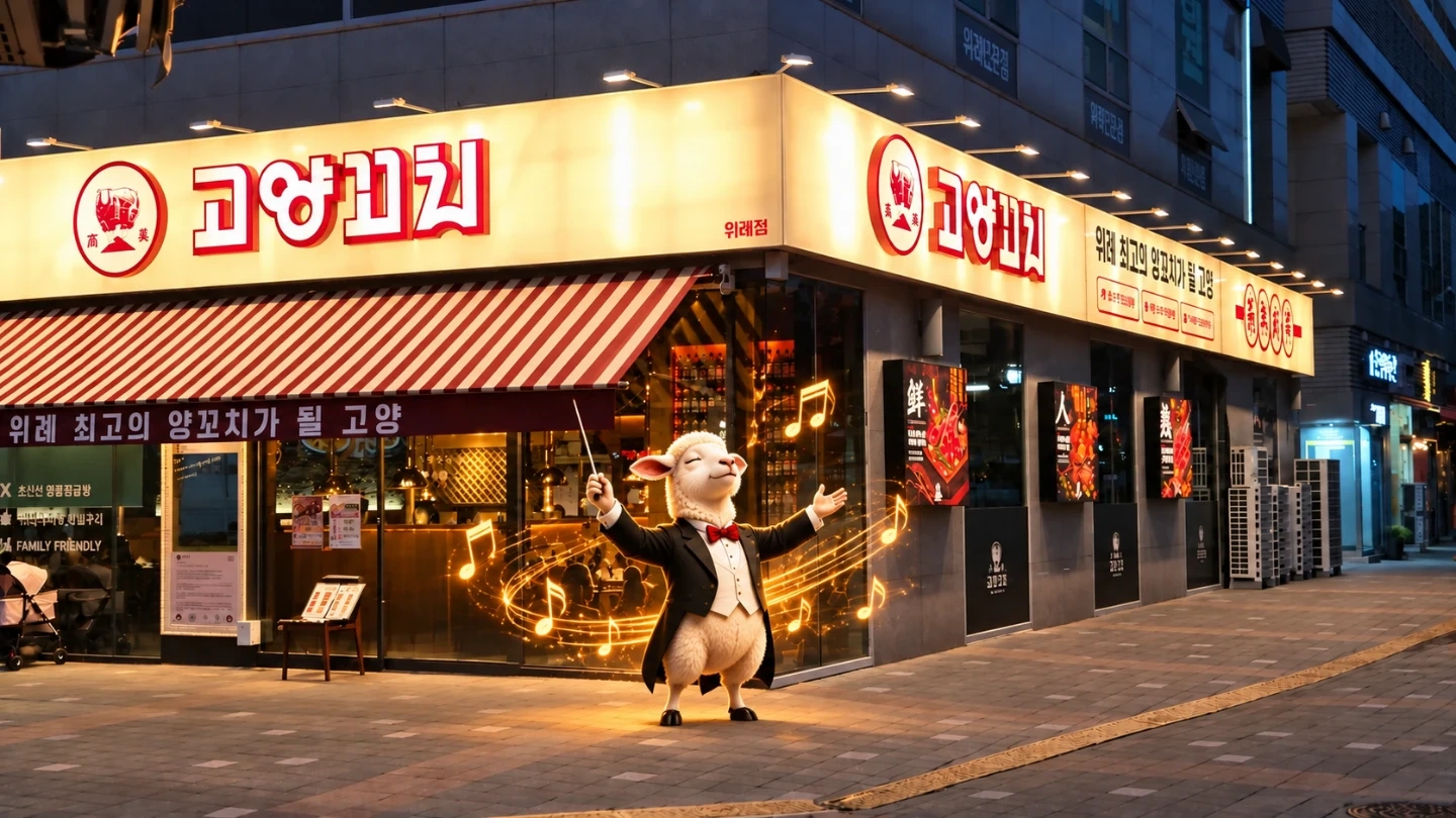 트렌디한 양꼬치 (고양꼬치) 홀 매니져 홀 지휘자