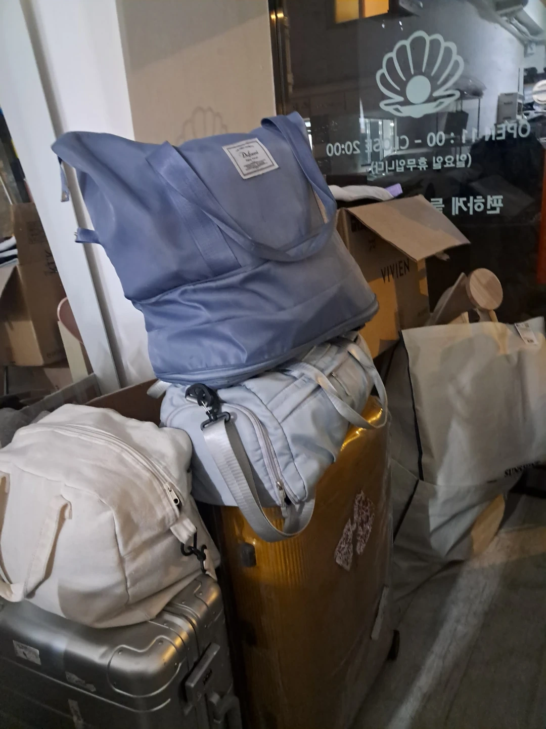 팝업 철수/짐 운반 도와주실 분