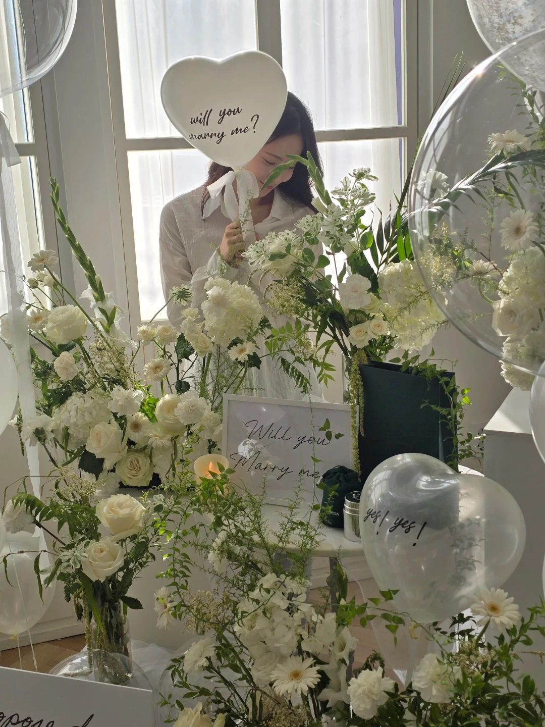 프로포즈 신부/신랑 역할 촬영모델 모집