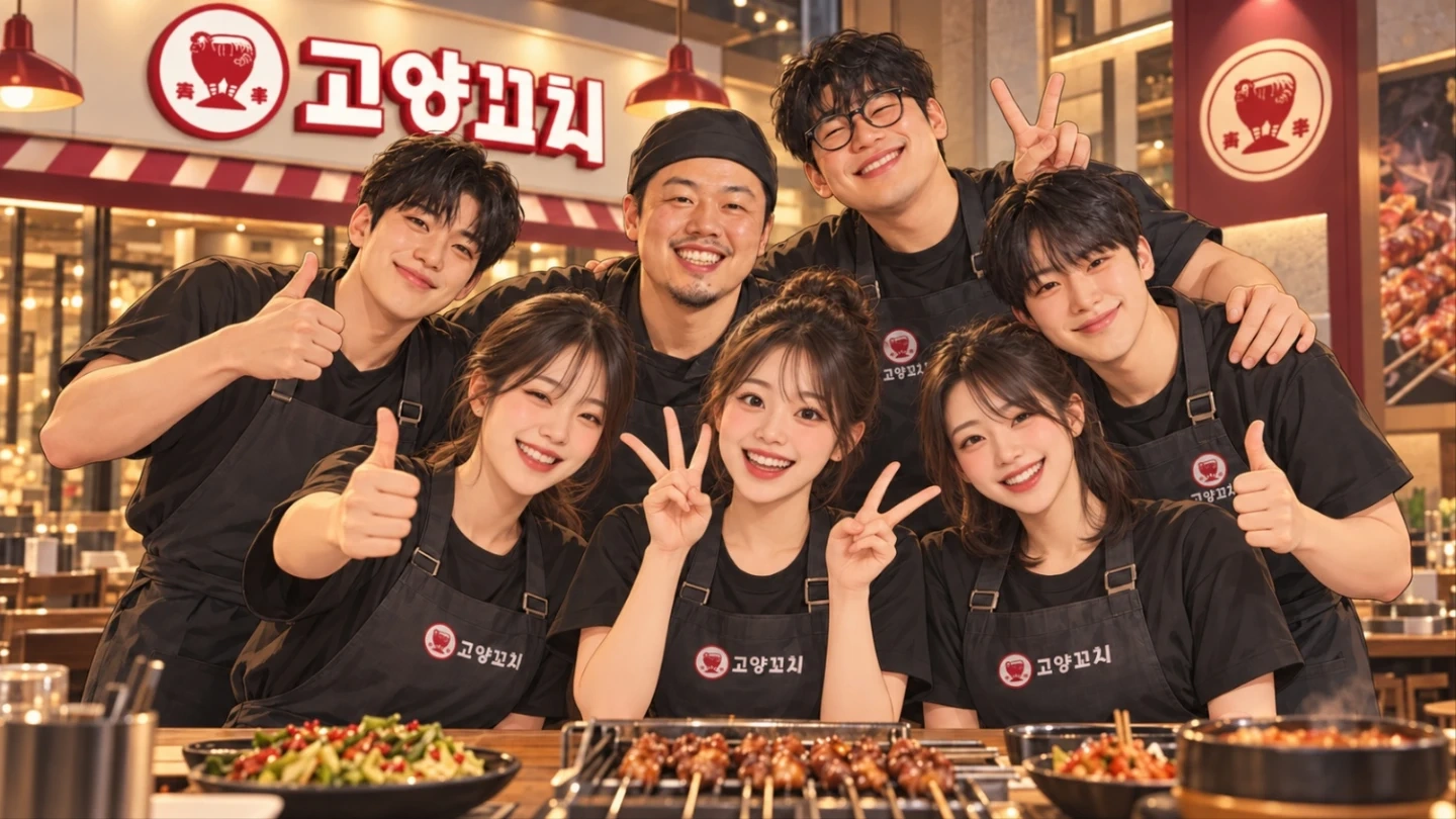 트렌디한 양꼬치집 (고양꼬치) 홀 알바 급구