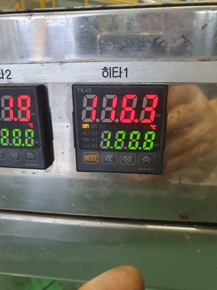 오토닉스 TK4S 온도조절기 세팅 도움