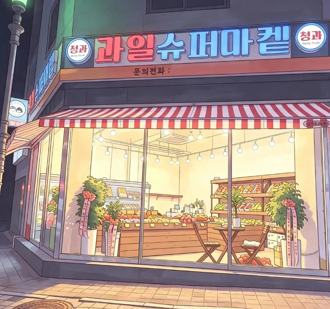과일슈퍼에서 함께 일하실분
