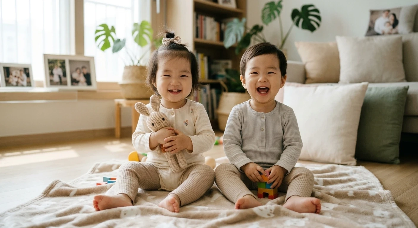 두 돌 쌍둥이 등하원 및 돌봄 시터님 모십니다