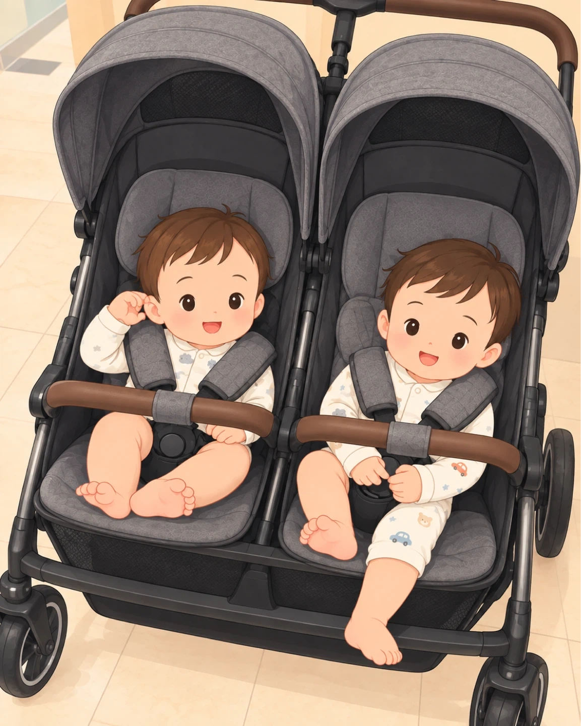 10개월 쌍둥이 파트타임 시터님 구인