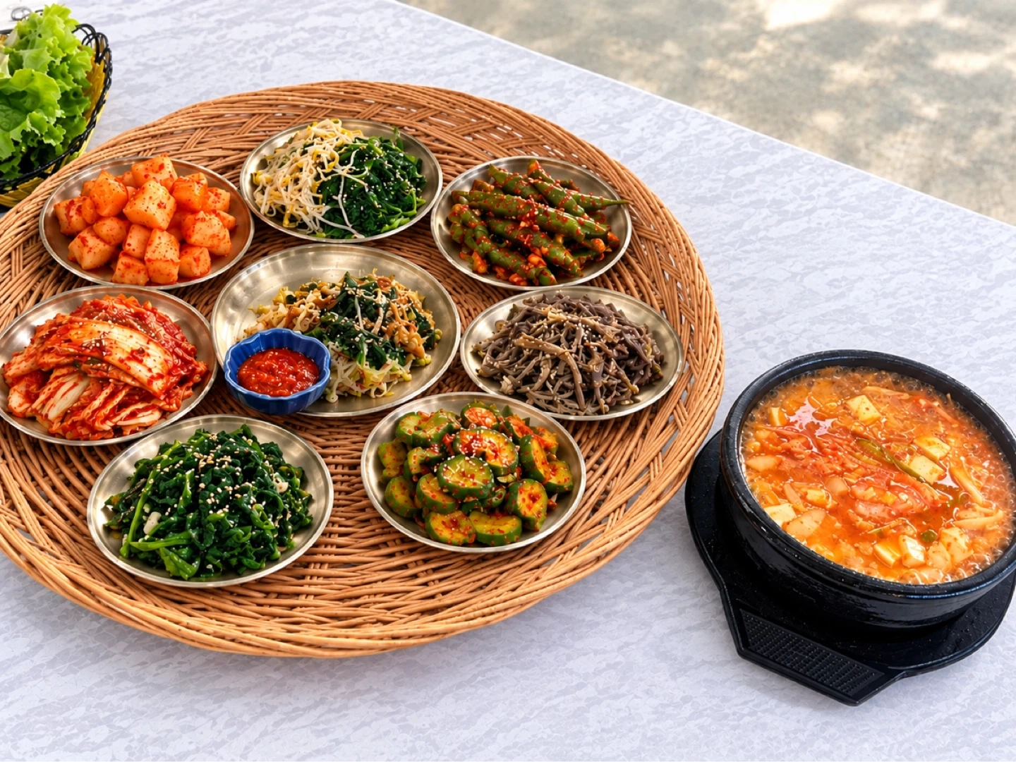 한식당 반찬 만드실분을 구인합니다! (주5일)