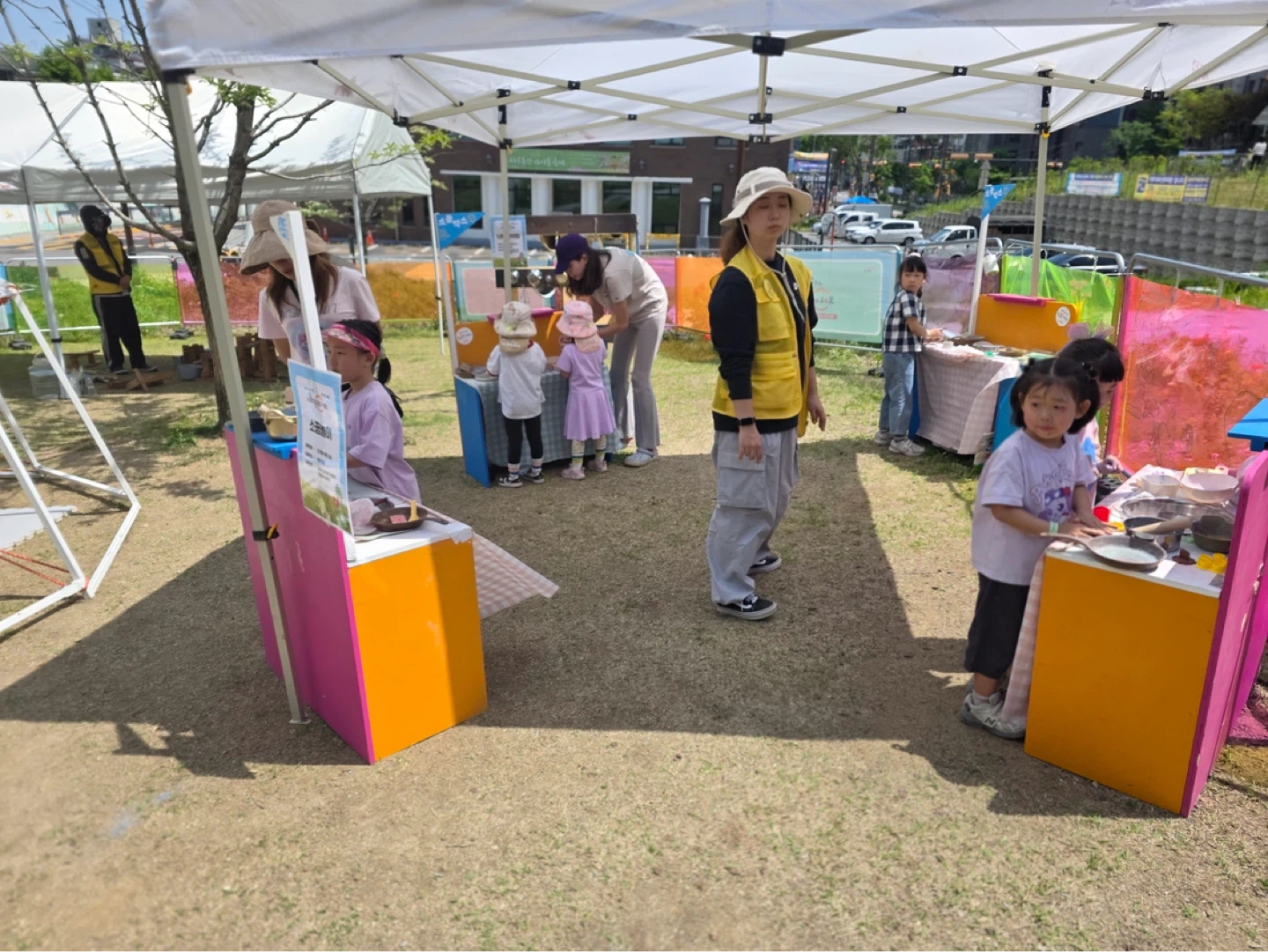 용인 보담공원 야외 키즈카페 운영스탭 모집