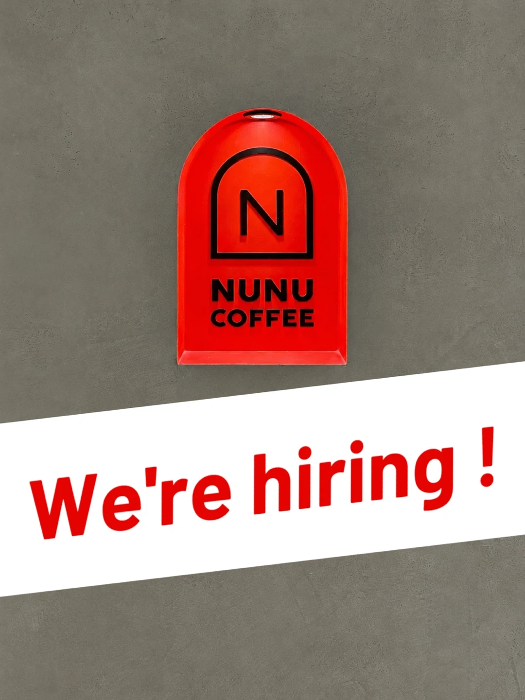 NUNU COFFEE CREW RECRUIT
