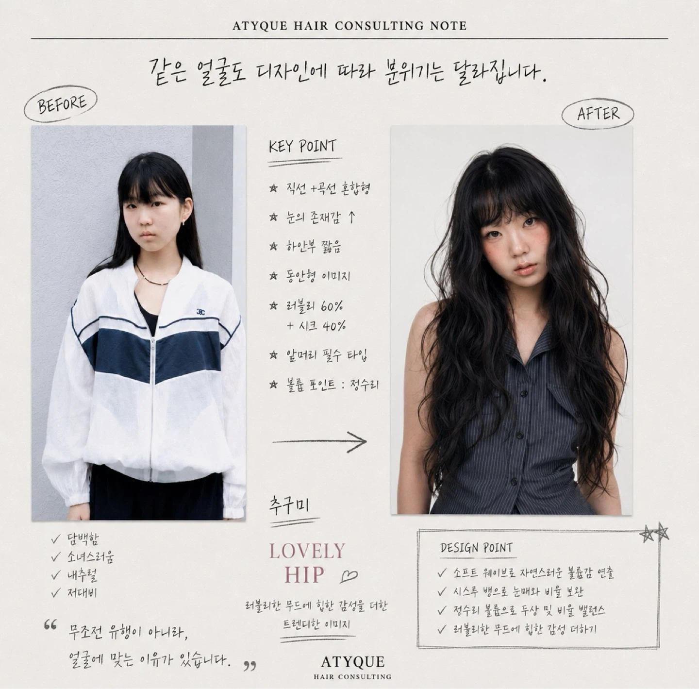 헤어컨설팅 모델구함