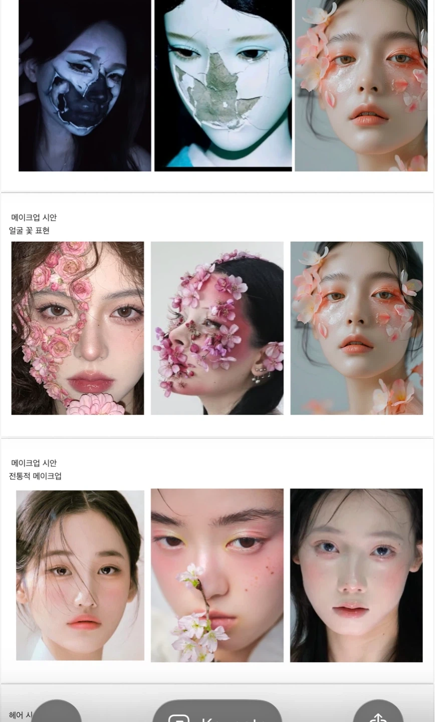 메이크업 졸업작품 촬영 모델 급구