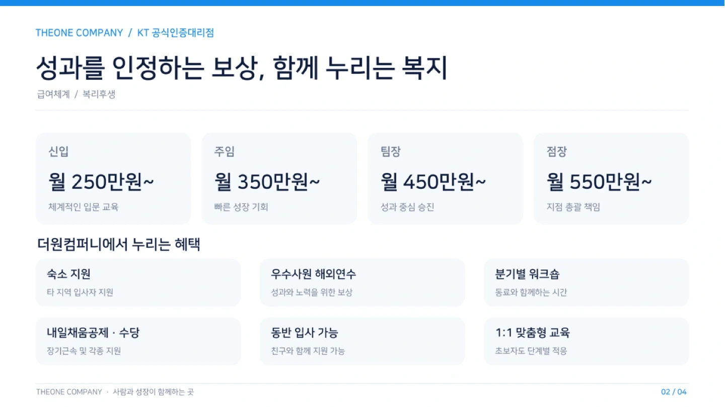 즐겁게 함께일할 직원 모집합니다